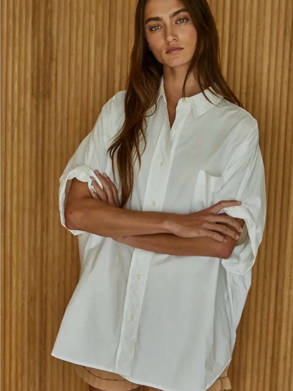 By Together Oversized Button-Down Shirt